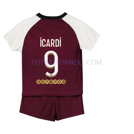 Barn Fotballdrakter Paris Saint-Germain Mauro Icardi 9 Tredje 2021 Kortermet